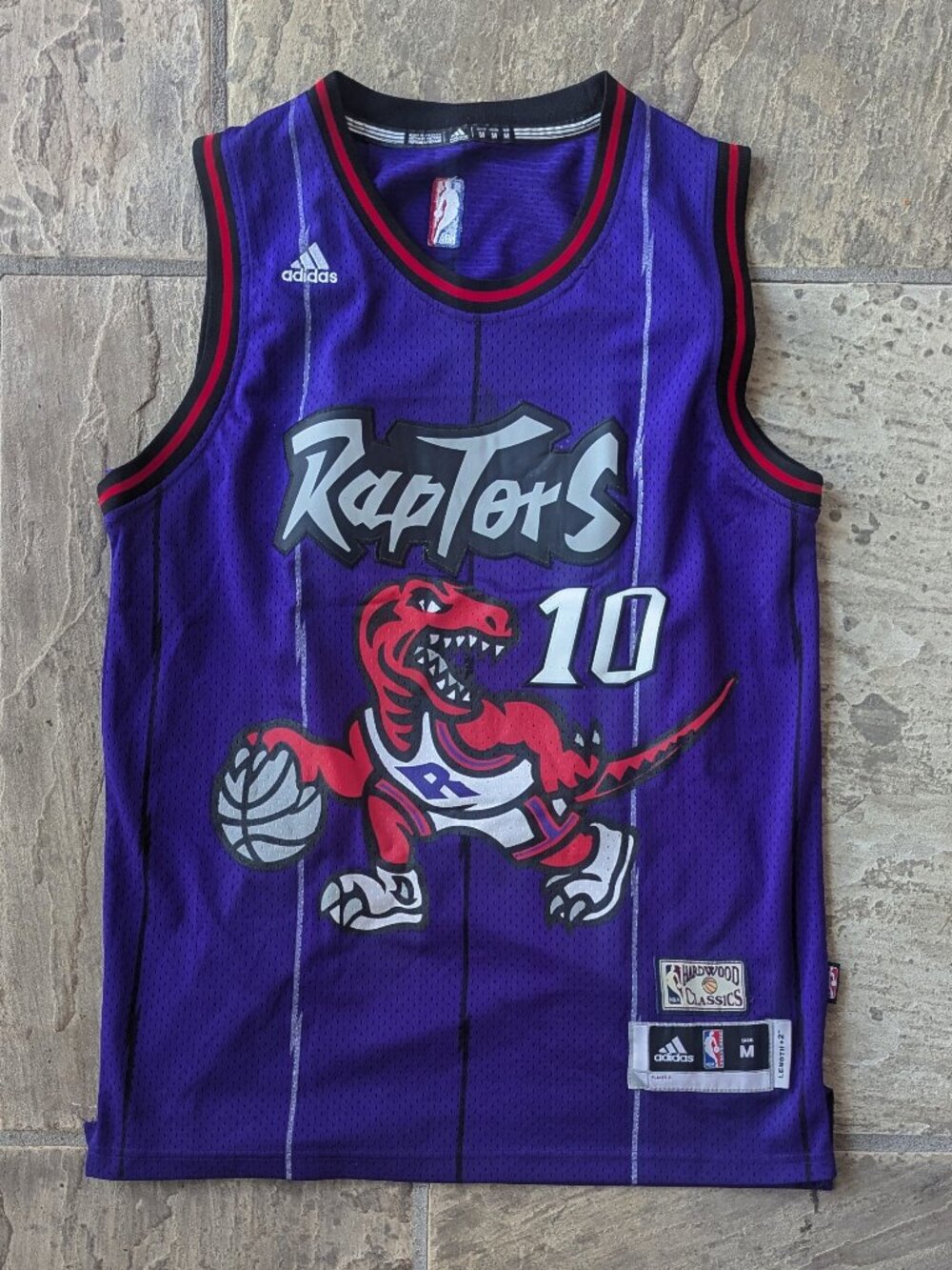 DeMar DeRozan Toronto Raptors Hardwood Classics Jersey (Men's M)